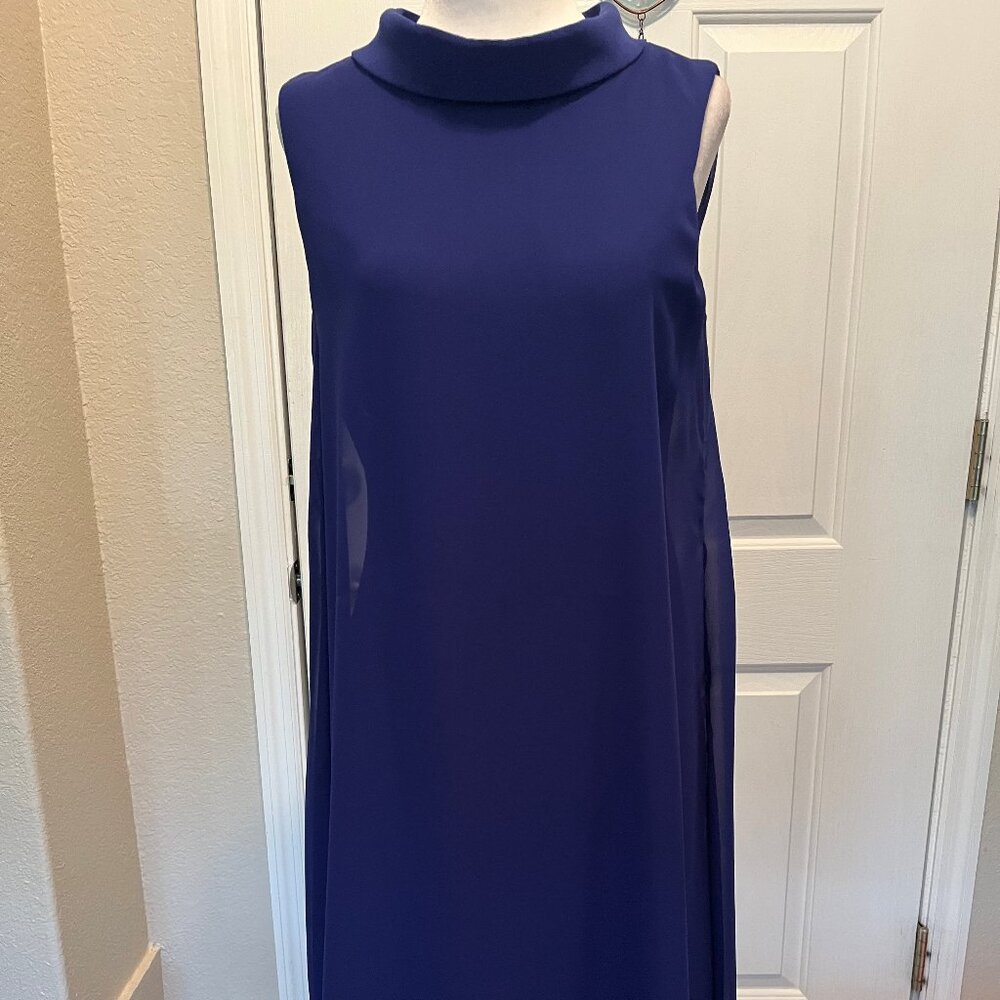 SL Fashions royal blue cocktail dress, size 8